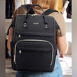 Lovenook Black Laptop Backpack